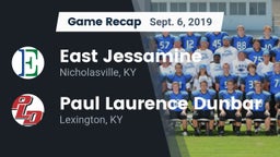 Recap: East Jessamine  vs. Paul Laurence Dunbar  2019