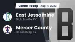 Recap: East Jessamine  vs. Mercer County  2023