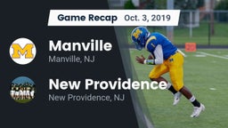 Recap: Manville  vs. New Providence  2019