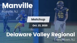 Matchup: Manville vs. Delaware Valley Regional  2020