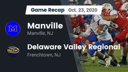 Recap: Manville  vs. Delaware Valley Regional  2020