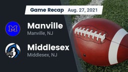 Recap: Manville  vs. Middlesex  2021