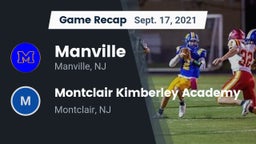 Recap: Manville  vs. Montclair Kimberley Academy 2021