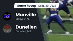 Recap: Manville  vs. Dunellen  2022