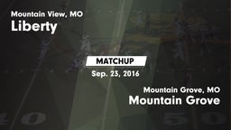 Matchup: Liberty vs. Mountain Grove  2016