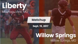 Matchup: Liberty vs. Willow Springs  2017
