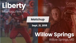 Matchup: Liberty vs. Willow Springs  2018