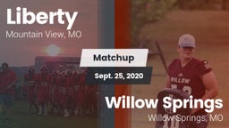 Matchup: Liberty vs. Willow Springs  2020