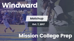 Matchup: Windward vs. Mission College Prep 2017