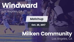 Matchup: Windward vs. Milken Community  2017
