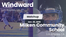 Matchup: Windward vs. Milken Community School 2018