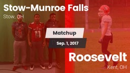 Matchup: Stow-Munroe Falls vs. Roosevelt  2017