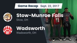 Recap: Stow-Munroe Falls  vs. Wadsworth  2017