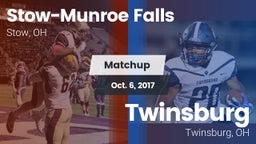 Matchup: Stow-Munroe Falls vs. Twinsburg  2017