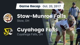 Recap: Stow-Munroe Falls  vs. Cuyahoga Falls  2017