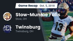Recap: Stow-Munroe Falls  vs. Twinsburg  2018