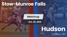 Matchup: Stow-Munroe Falls vs. Hudson  2019