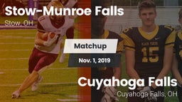 Matchup: Stow-Munroe Falls vs. Cuyahoga Falls  2019