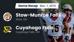 Recap: Stow-Munroe Falls  vs. Cuyahoga Falls  2019