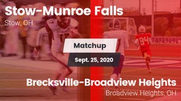 Matchup: Stow-Munroe Falls vs. Brecksville-Broadview Heights  2020