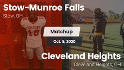 Matchup: Stow-Munroe Falls vs. Cleveland Heights  2020