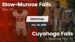 Matchup: Stow-Munroe Falls vs. Cuyahoga Falls  2020