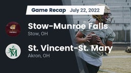 Recap: Stow-Munroe Falls  vs. St. Vincent-St. Mary  2022