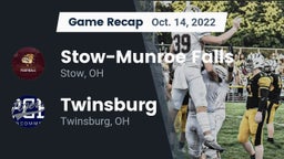 Recap: Stow-Munroe Falls  vs. Twinsburg  2022