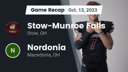 Recap: Stow-Munroe Falls  vs. Nordonia  2023