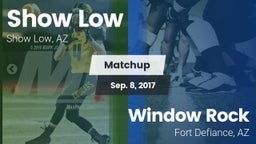 Matchup: Show Low vs. Window Rock  2017