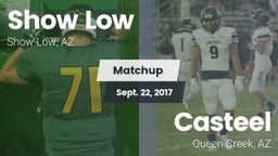 Matchup: Show Low vs. Casteel  2017