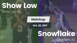Matchup: Show Low vs. Snowflake  2017