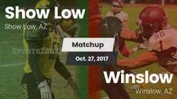 Matchup: Show Low vs. Winslow  2017