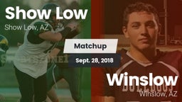 Matchup: Show Low vs. Winslow  2018