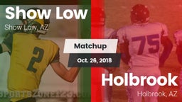 Matchup: Show Low vs. Holbrook  2018