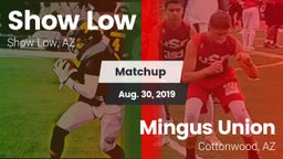 Matchup: Show Low vs. Mingus Union  2019