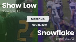 Matchup: Show Low vs. Snowflake  2019
