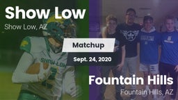 Matchup: Show Low vs. Fountain Hills  2020