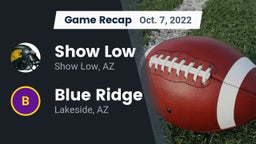 Recap: Show Low  vs. Blue Ridge  2022