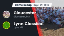 Recap: Gloucester  vs. Lynn Classical  2017