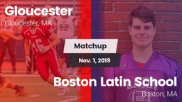 Matchup: Gloucester High vs. Boston Latin School 2019