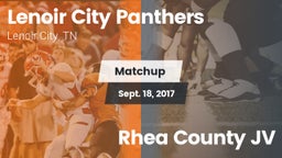 Matchup: Lenoir City Panthers vs. Rhea County  JV 2017