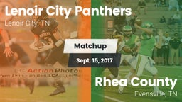 Matchup: Lenoir City Panthers vs. Rhea County  2017