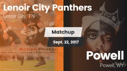 Matchup: Lenoir City Panthers vs. Powell  2017