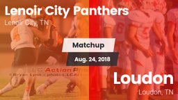 Matchup: Lenoir City Panthers vs. Loudon  2018