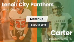 Matchup: Lenoir City Panthers vs. Carter  2019