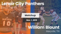 Matchup: Lenoir City Panthers vs. William Blount  2019