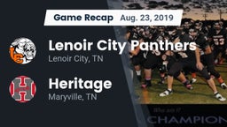 Recap: Lenoir City Panthers vs. Heritage  2019