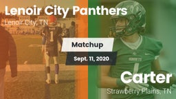 Matchup: Lenoir City Panthers vs. Carter  2020