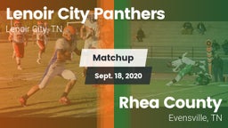 Matchup: Lenoir City Panthers vs. Rhea County  2020